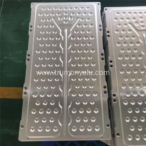 aluminum water cooling plate difference for vehicle battery